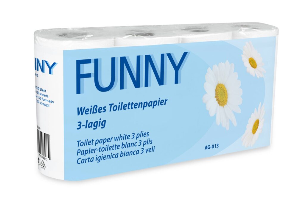 Funny Toilettenpapier 3 lagig