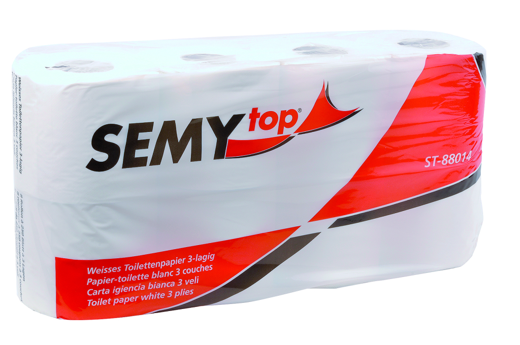 SemiTop Toilettenpapier 3 lagig