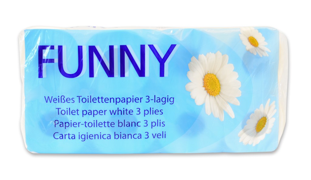 Funny Toilettenpapier 3 lagig