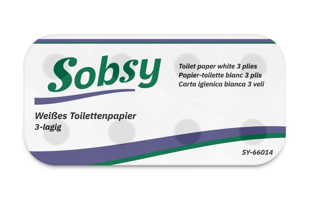Sobsy Toilettenpapier 3 lagig